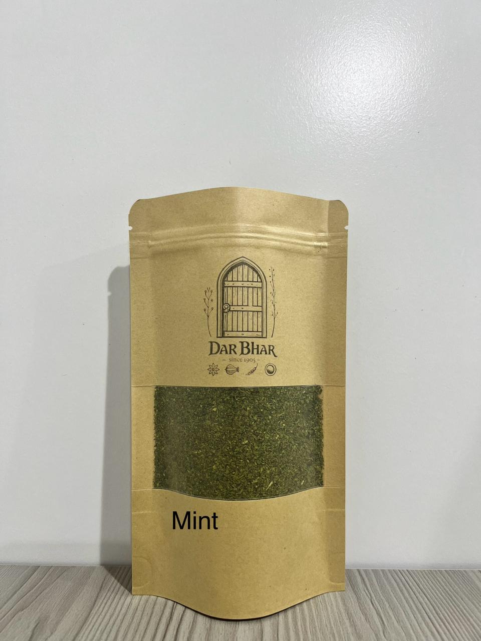 Dried Mint.