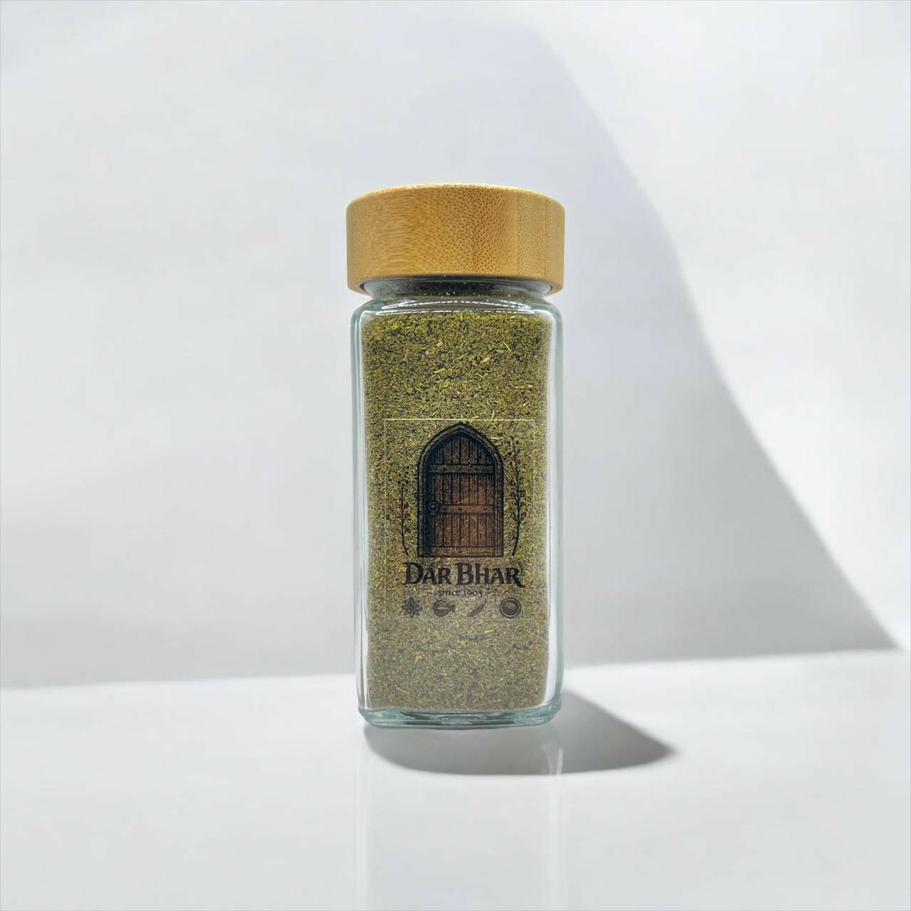 A Jar of dried oregano